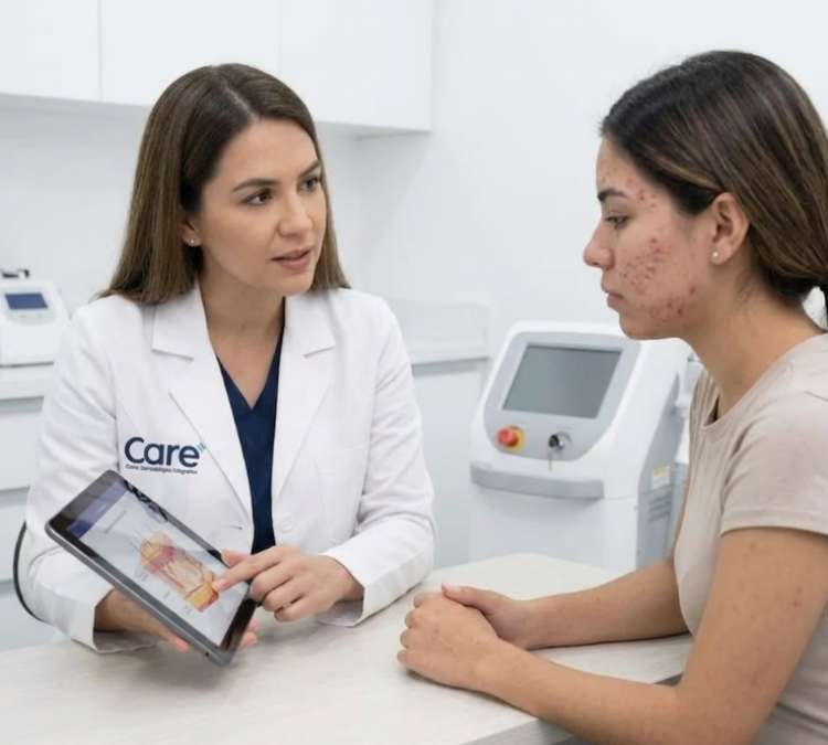 Tratamiento para el acné: por qué acudir a un centro dermatológico especializado